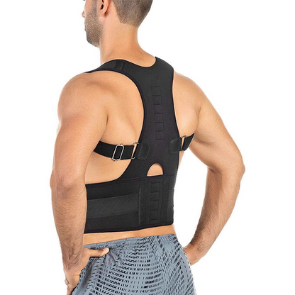 Adjustable Back & Shoulder Support Brace – Lightweight, Discreet & Comfortable for Daily Use