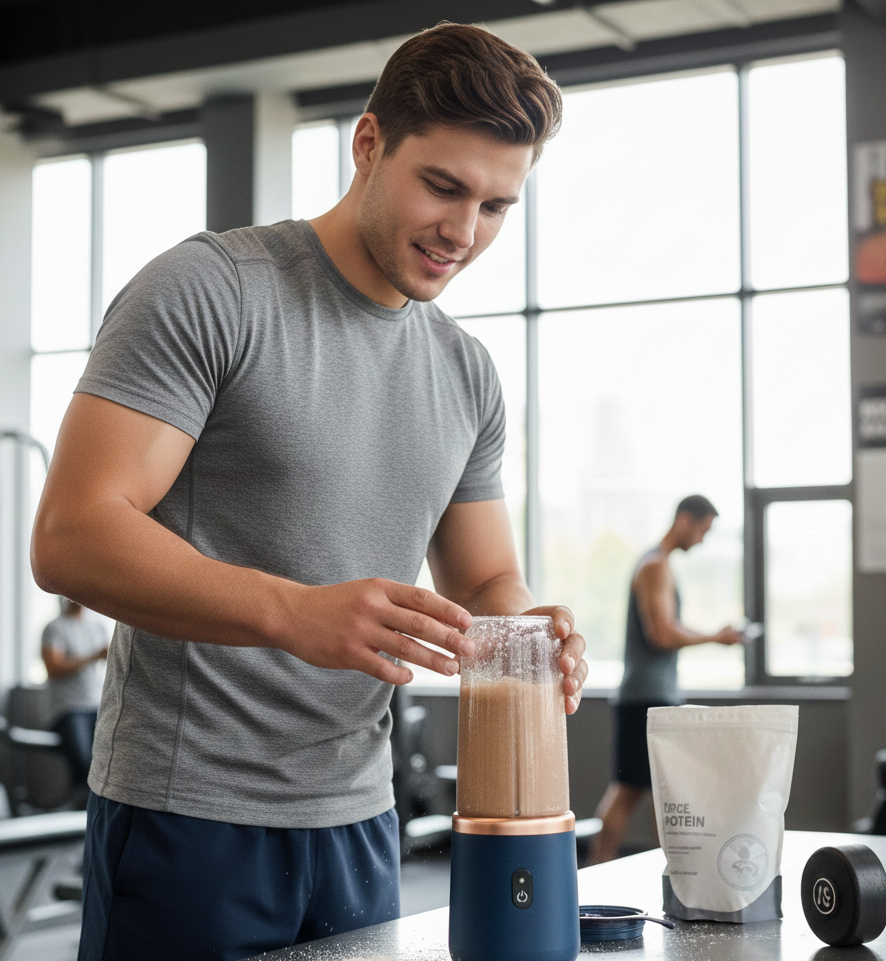 Portable Smoothie Blender – Make Fresh Shakes Anywhere in Seconds