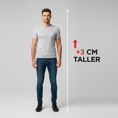 Invisible Height Increase Insoles — Gain 2–4 cm Instantly & Comfortably