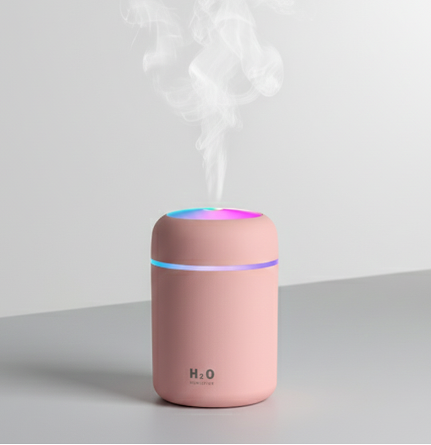 Portable Air Humidifier Aroma Essential Oil Diffuser for Car Home