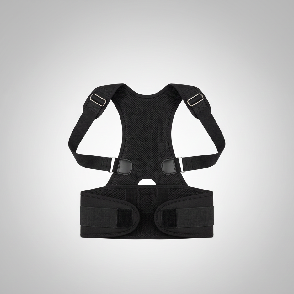 Adjustable Back & Shoulder Support Brace – Lightweight, Discreet & Comfortable for Daily Use